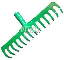 Powder Coated Paint Metal Poland Type Garden Rake, Feature : Fine Finish, High Quality