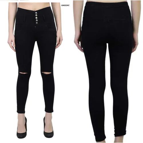 Ladies Stretchable Jeans, Waist Size : 28, 30, 32, 34