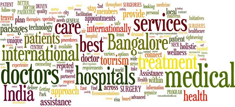 Medical tourism services in India, Bangalore