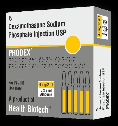 PRODEX dexamethasone injection, Grade : Pharmaceutical Grade.