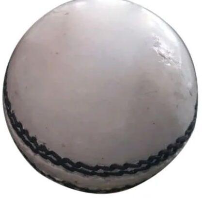 Leather White Cricket Ball, Shape : Round