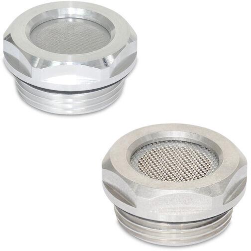 Breather strainers