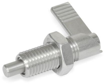 Stainless Steel-Cam action indexing plungers