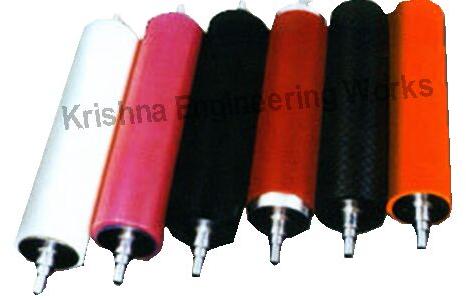 Ebonite Rubber Roller, Length : Up To 9000 mm