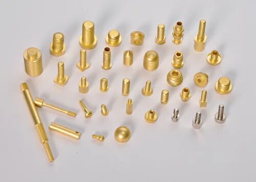 Brass Machine Screws, Color : Golden