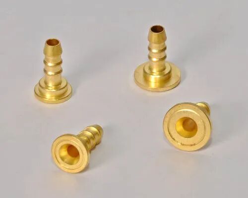 Brass Nipple, Color : Golden