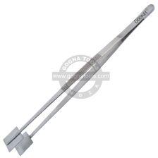 TWEEZER WITH SQUARE TIP, Length : 200 MM