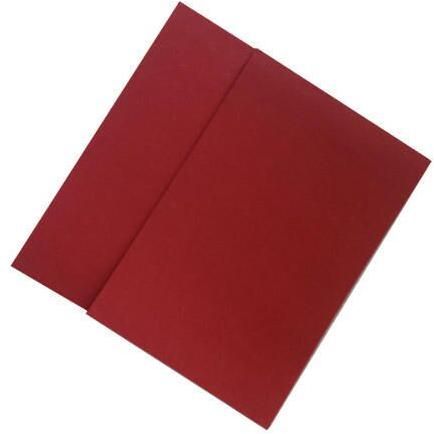 Red Fiber Sheet