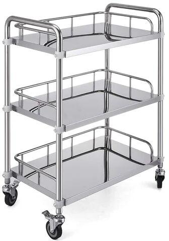 Ss Mobile Trolley, Load Capacity : 100-150 Kg