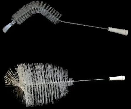 White Plastic Water Bottle Cleaning Brushes