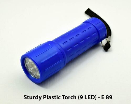 Sturdy Plastic Torch, Color : Blue