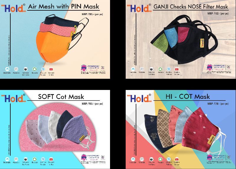 Face Mask, Color : Assorted Colours