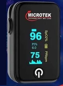 Microtek Pulse Oximeter, Display Type : Dual Color OLED Display