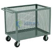 Wire mesh trolley