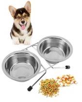 Pet Feeder Double Diner Bowl, Size : Customized Size
