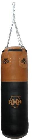 Brown RXN Leather Punching Bag, Size : 90cm, 100cm, 120cm, 150cm, 180cm