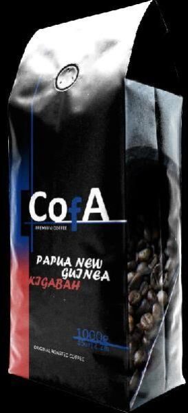 CofA PAPUA NEW GUINEA - KIGABAH Coffee Grain 1000g (250g) Arabica 100%