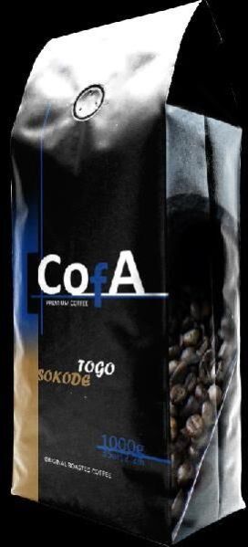 CofA TOGO - SOKODE Coffee Grain 1000g (250g) Robusta 100%