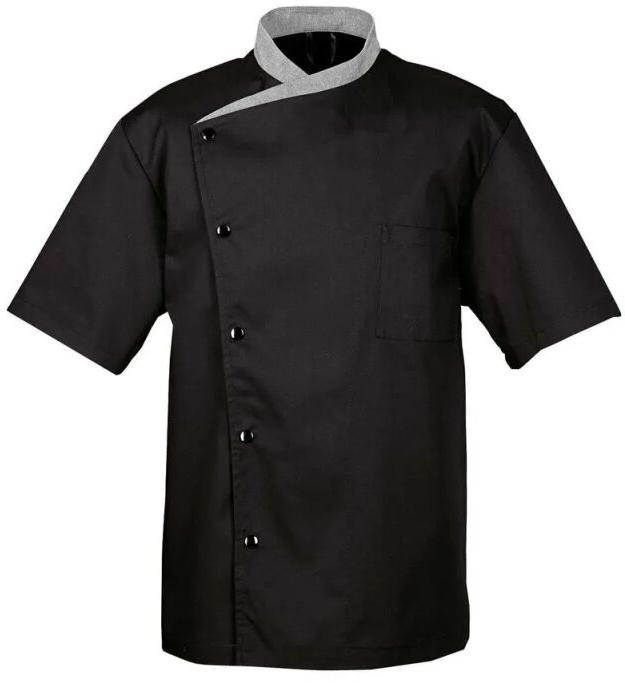 Black Chef Shirt, Gender : Men