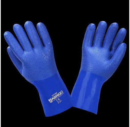 Plain Rubber safety gloves, Finger Type : Full Fingered