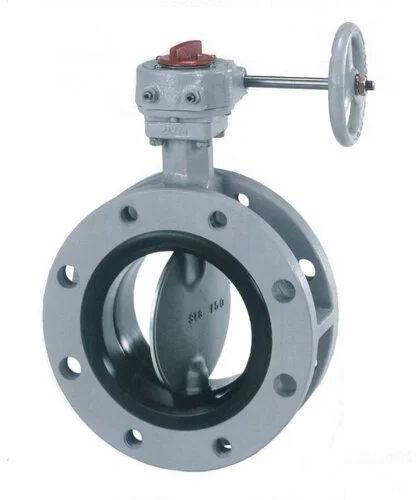 Flanged End Butterfly Valve