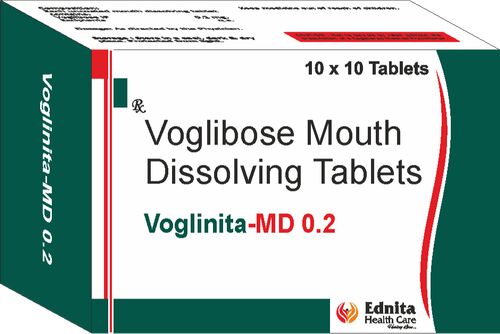 Voglibose Mouth Dissolving Tablets, Packaging Type : Blister