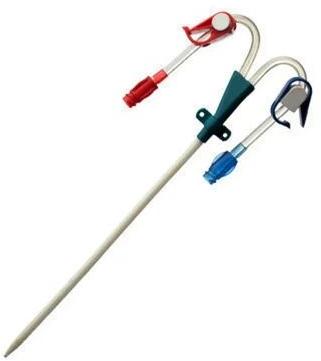 Curved Silicone Double Lumen Catheter Kit