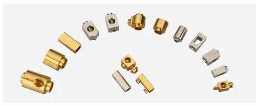 Nickel Plated Brass Wire Connector, Color : Gold, Silver