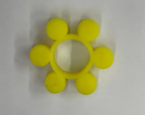Round Polyurethane MT PU Spider Coupling, for Compressors, Screen, Bottling Machine, Conveyors, Color : Yellow