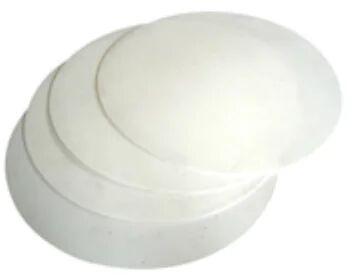 100mm PTFE Round Plate, Color : White