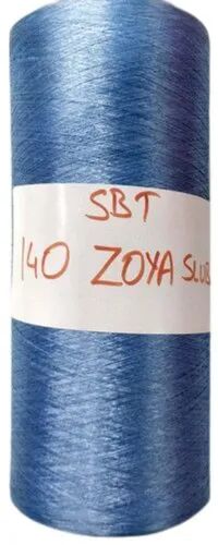 Slub Polyester Yarn, for Textile Industry, Pattern : Dyed