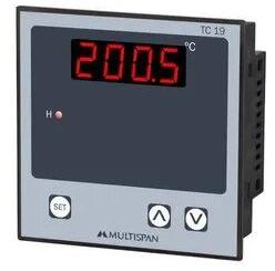 50 Hz Multispan Temperature Controllers, Size : 96 x 96 mm