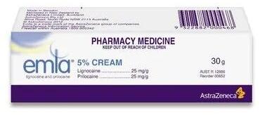 Lidocaine Prilocaine Cream, Packaging Type : Tube