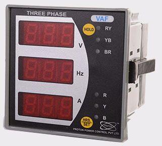 Vaf Meters, Dimension : 96 mm (W) X 96mm (H)