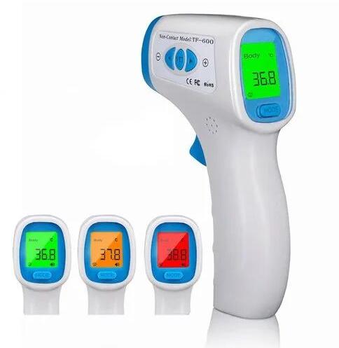 Plastic Contact Thermometer, Color : White