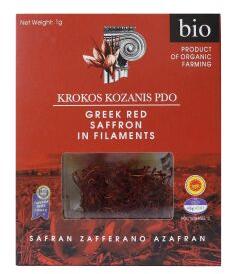 Krokos Kozanis Certified Organic Greek Red Saffron Kesar