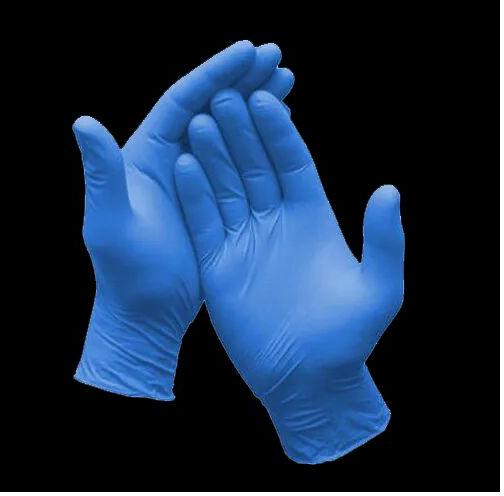 Plain Nitrile Surgical Gloves