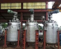 Stainless Steel Reaction Vessel, for Industrial
