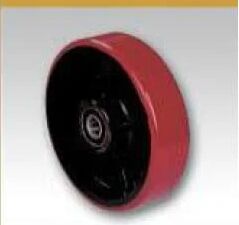Polyurethane Wheel, Color : Red, Black