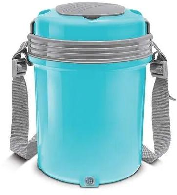 Round Stainless Steel Milton Tiffin Box, Color : Blue