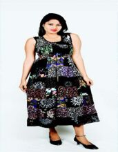 Women printed PATCH WORK Dresses, Feature : Dry Cleaning, Washable