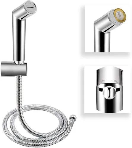 Cera Stainless Steel Square Health Faucet, Color : Silver