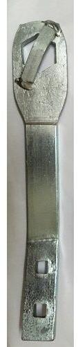 Mild Steel Gas Cylinder Key, Color : Silver