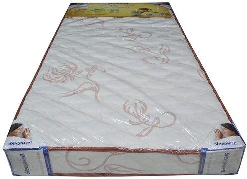 Microfiber Sleepwell Orthopedic Bed Mattress, Color : White(base Colour)