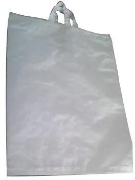 HDPE Handle Bags, Color : White