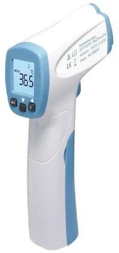 ABS Digital Infrared Thermometer, Color : White