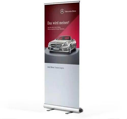 Aluminum Roll Up Display, for Promotional, Width : 2 - 3 feet