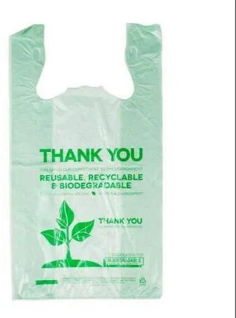 Printed BIODEGRADABLE SHOPPING BAG, Size : All Sizes