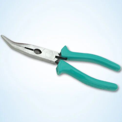 RCC Stainless steel Bent Nose Pliers, Color : Green