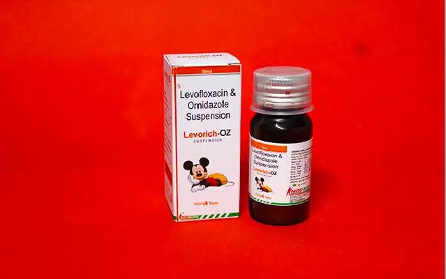 Indorich Therapeutics Levofloxacin And Ornidazole Suspension
